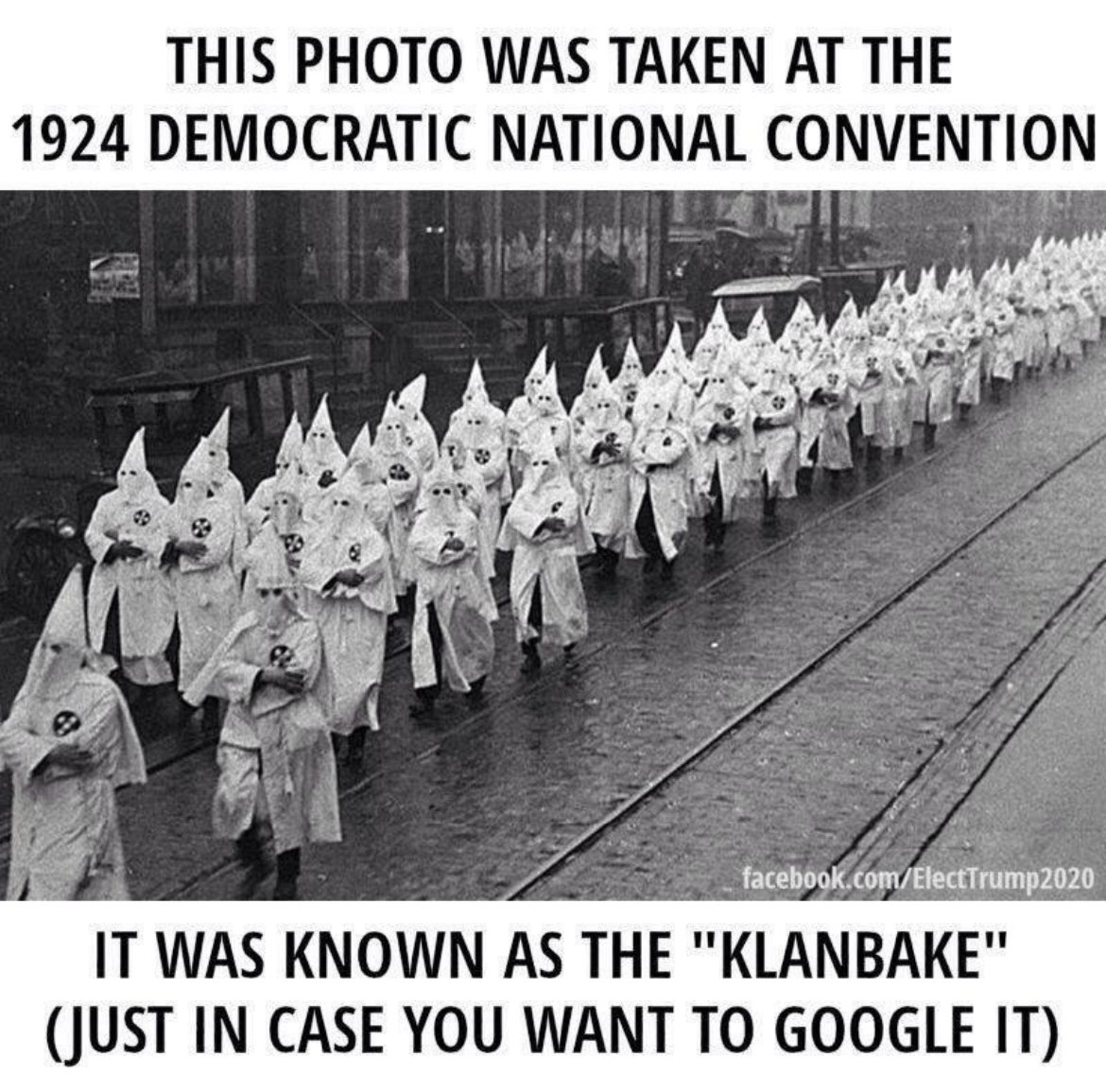 SaltyGoat17's tweet image. They definitely don’t want people remembering THIS!!👇🏻

The Democrats founded the KKK!!

Y’all know that right?