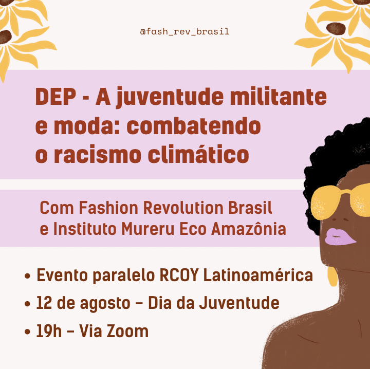 Hey, jovem ativista: vem pro DEP (Diversidade, Equidade, Pertencimento)!

É hoje, a partir das 19h: docs.google.com/forms/d/e/1FAI…