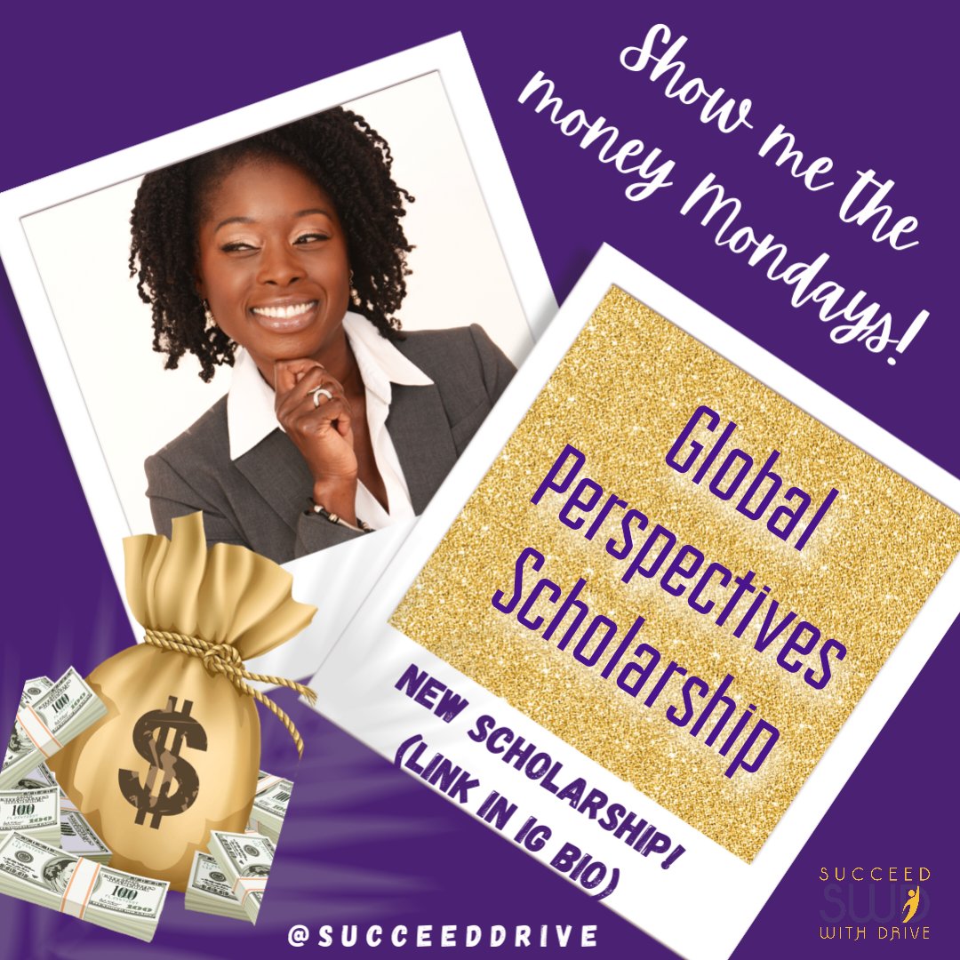 Show me the money Mondays!! 💵
The Global Perspectives #Scholarship $1K award is open to ALL incoming &amp; current college students who submit a less than 500-word essay on your most memorable summer experience. No GPA! Due 8/25 Let's go!
rusticpathways.com/students/schol…