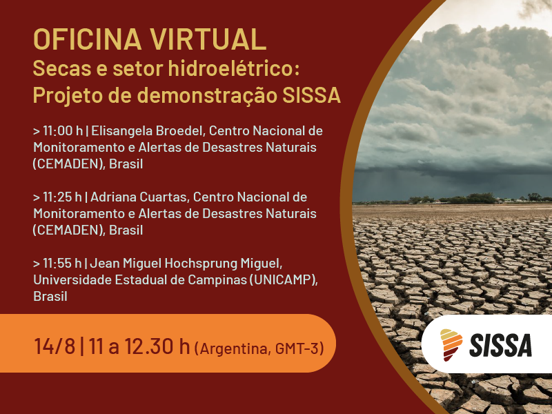 CRC_SAS's tweet photo. 🔶 Na quarta-feira acontecerá o 3º curso do Ciclo de oficina virtual #SISSA.
Cadastre-se agora! Mais informações em https://t.co/iOIQEnebhQ
#Secas https://t.co/QVXPQ4lWnD