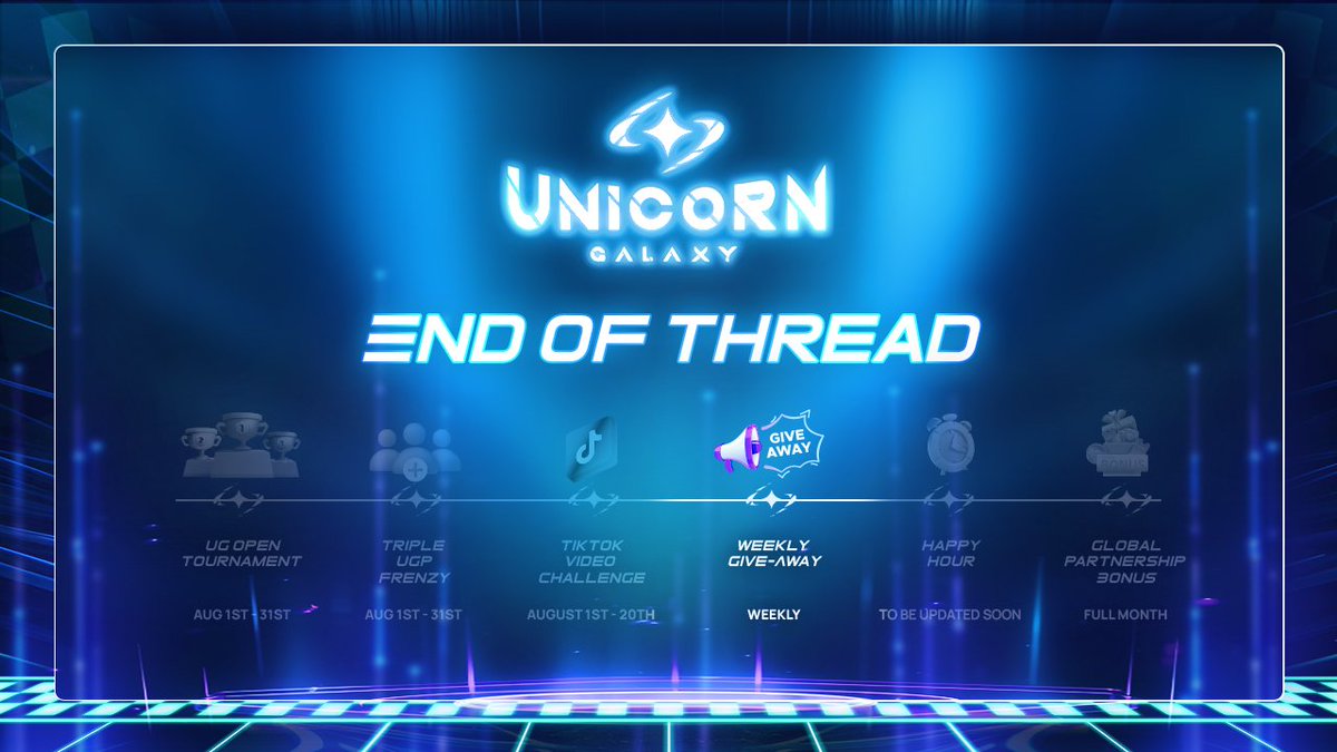 Unicorn Galaxy 🦄 TON's First Race-To-Airdrop (@unicorngalaxyhq) on Twitter photo 