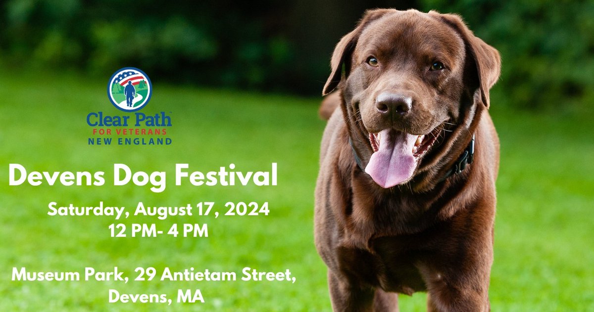 Join us at Memorial Field in Devens for a tail-wagging good time at the Annual Devens Dog &amp; Music Festival! 🎸

📅 Date: Saturday, August 17, 2024
⏰ Time: 12PM-4PM
📍 Location: Memorial Field, Devens

Bring your furry friends and the whole family for a fun-filled day featuring: