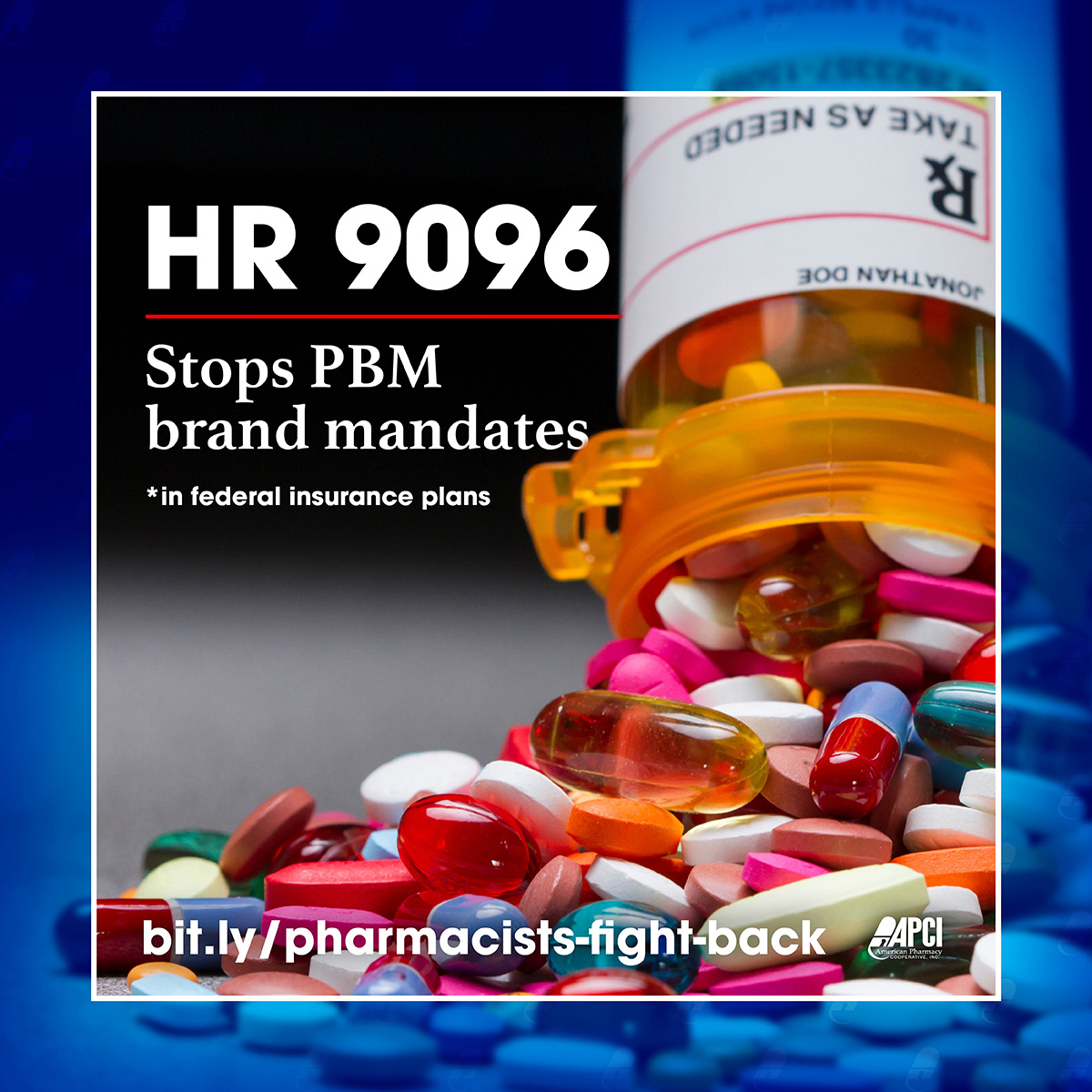 #PBM middlemen mandate high-cost branded drugs when lower cost generics are available - so they can charge higher prices. HR 9096 stops this practice in federal healthcare plans. Call your U.S. Representative now to urge them to co-sponsor the bill!

bit.ly/pharmacists-fi…