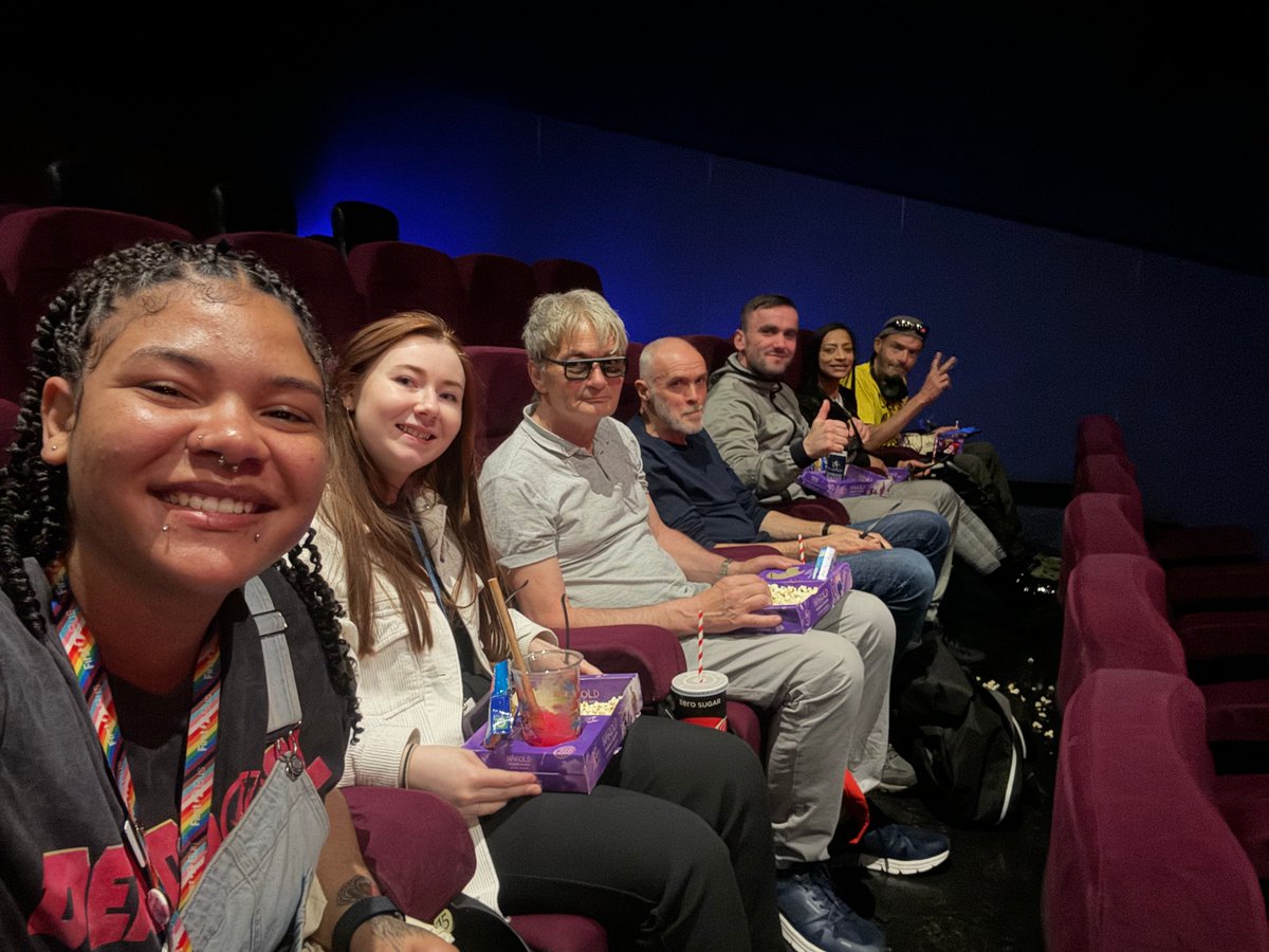 AlcDrugsAction's tweet image. All smiles from our recent cinema trip! #makingrecoveryvisible #community