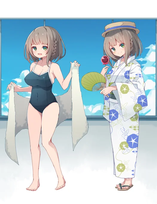 差分も描いてたりしました