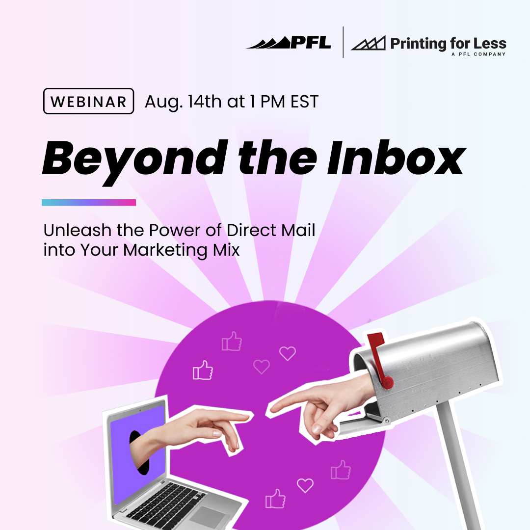 Only 2 more days until we share some of the creative direct mail campaigns that SAP Concur and PFL have created to drive prospect and customer engagement. Don't miss out on this inspirational virtual event.

Sign up here: bit.ly/3WszLFR

#DirectMail #Webinar #PFL