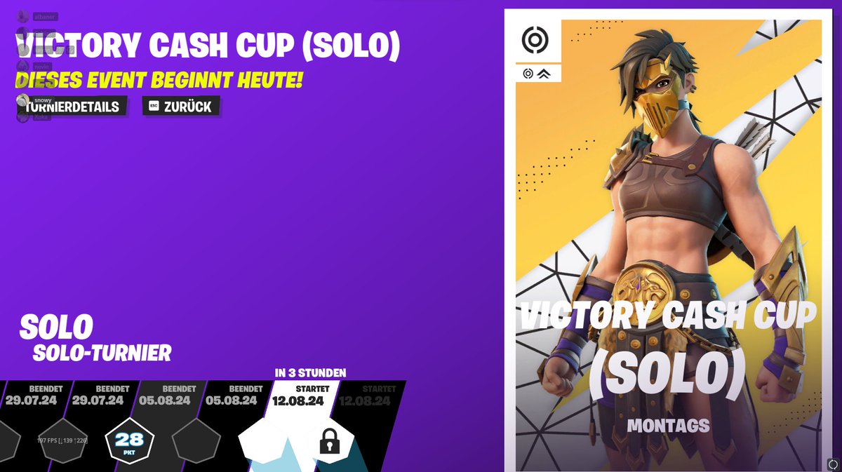 19 Uhr Live auf Twitch