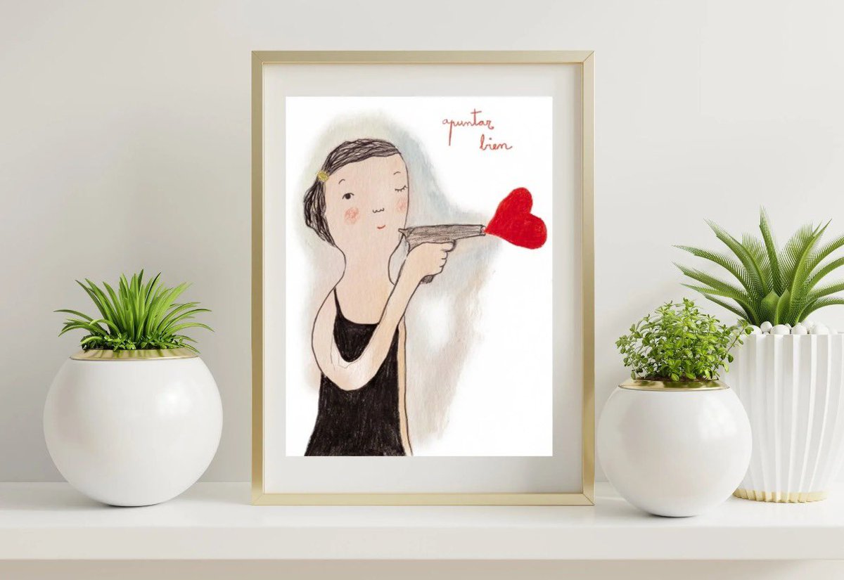 Hey there! 👋 We're pleased to introduce you to this fantastic artwork by Eva Armisén. How do you like his style? Remember, you have a discount code: 1ARTWORKADAY 👀 for a limited time only!!! 🙏
redcollectors.com/collections/ti…