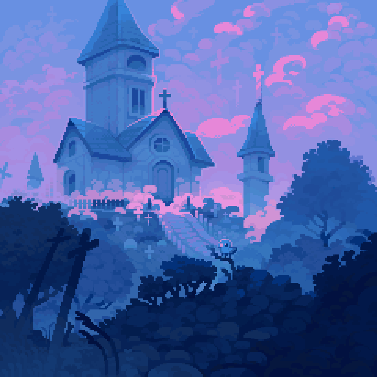 Reverence ⛪️

#pixelart