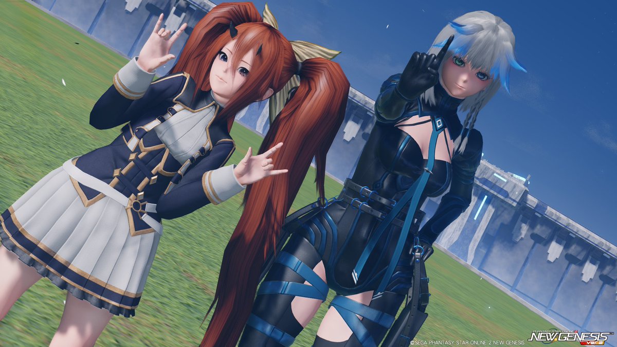 sorara_pso2's tweet image. しおんさんとのペアショ！
すごいたくさん撮りました！
いっぱいコス持っててすごい！
そのどれも着こなしててステキ！
さすがでございます！