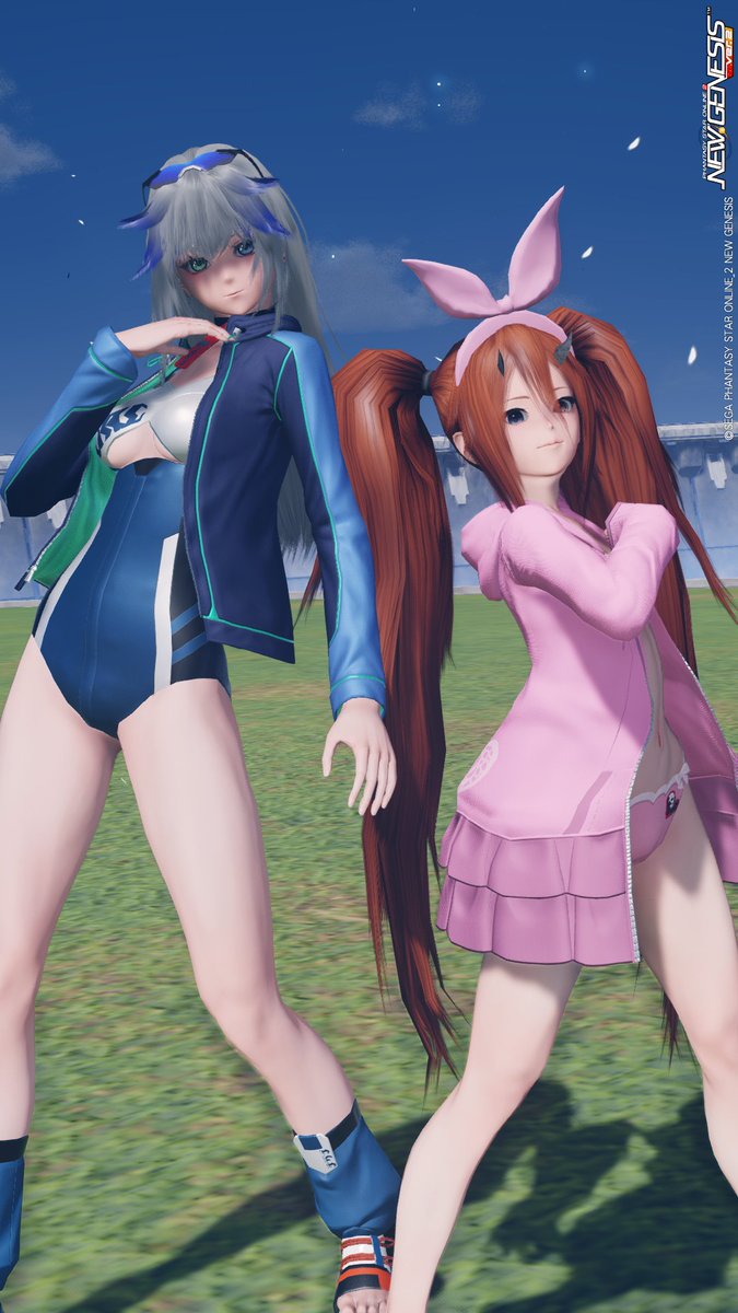 sorara_pso2's tweet image. しおんさんとのペアショ！
すごいたくさん撮りました！
いっぱいコス持っててすごい！
そのどれも着こなしててステキ！
さすがでございます！