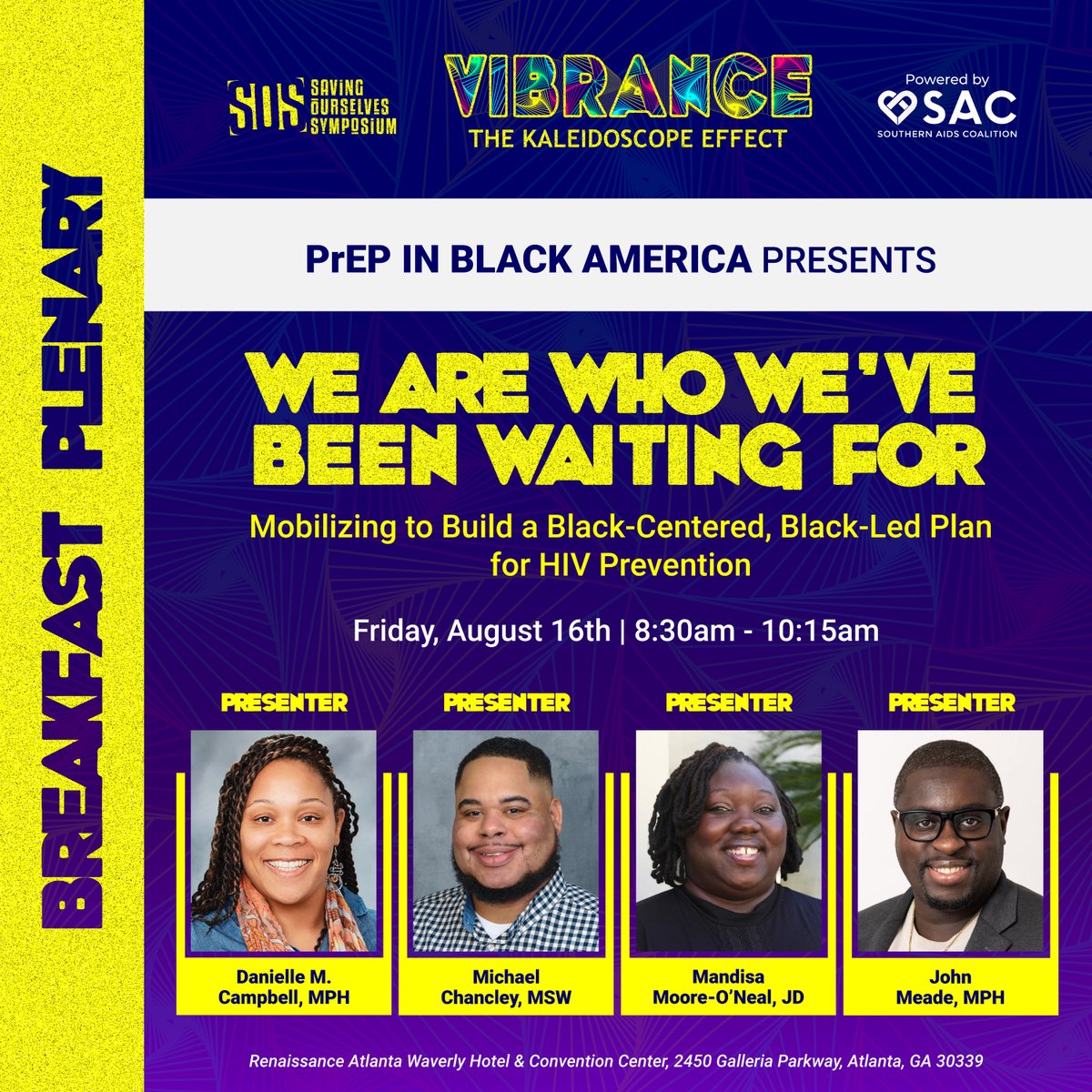 AVAC (@hivpxresearch) on Twitter photo Headed to <a href="/SouthernAIDSCo/">Southern AIDS Coalition</a> "Saving Ourselves Symposium" this week in Atlanta? Join <a href="/PrEPInBlkUS/">PrEP In Black America</a> for a breakfast plenary on August 16 for an informal conversation to discuss how to build a Black-centered and Black-led plan for #HIV prevention. More details in the flyer below ⤵️ Headed to <a href="/SouthernAIDSCo/">Southern AIDS Coalition</a> "Saving Ourselves Symposium" this week in Atlanta? Join <a href="/PrEPInBlkUS/">PrEP In Black America</a> for a breakfast plenary on August 16 for an informal conversation to discuss how to build a Black-centered and Black-led plan for #HIV prevention. More details in the flyer below ⤵️