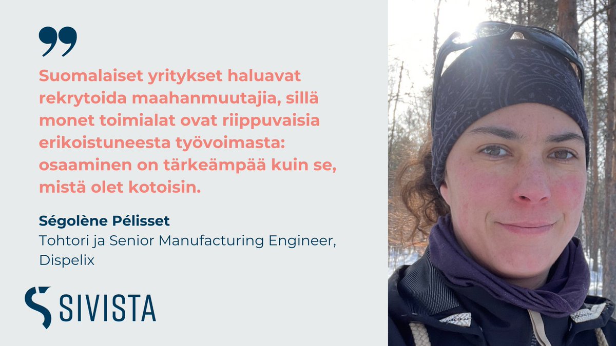 Sivistysala Sivista (@sivistysalary) on Twitter photo Suomi putosi vuodessa sijalta 16 sijalle 51 viimeisimmässä Expat Insider 2024 -katsauksessa.
Mitä mieltä asiasta ovat ne kansainväliset osaajat, joilla on vuosien kokemus Suomessa asumisesta ja työskentelystä? #tohtorit #maahamuutto <a href="/UniEastFinland/">University of Eastern Finland</a>
👉sivista.fi/uutiset/tohtor… Suomi putosi vuodessa sijalta 16 sijalle 51 viimeisimmässä Expat Insider 2024 -katsauksessa.
Mitä mieltä asiasta ovat ne kansainväliset osaajat, joilla on vuosien kokemus Suomessa asumisesta ja työskentelystä? #tohtorit #maahamuutto <a href="/UniEastFinland/">University of Eastern Finland</a>
👉sivista.fi/uutiset/tohtor…