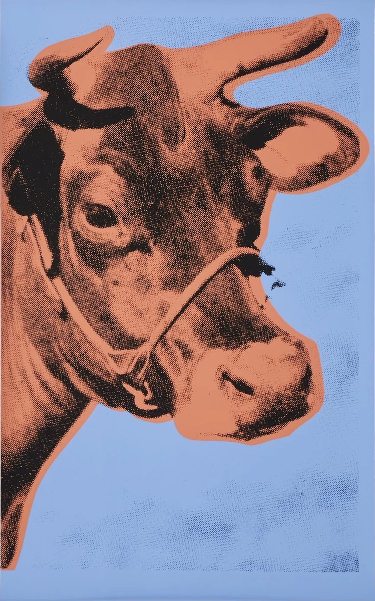 Andy Warhol first unveiled his iconic Cow Wallpaper Prints during a 1966 exhibition at the Leo Castelli Gallery in New York.

Andy Warhol, Cow 1971 (F&amp;S II.11A), 1971

Available now. DM for more information.

#AndyWarhol #PopArt #CowWallpaper #LeoCastelliGallery