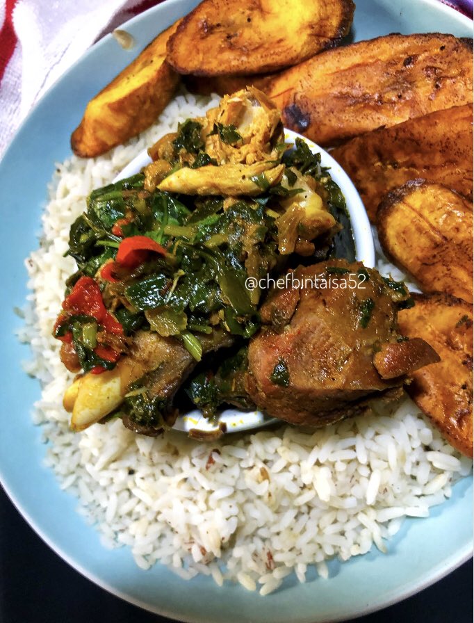 chefbintaisa52's tweet photo. Baby girl asked “Momma? Did you always love veggies”???
I’m still laughing 😂
Anyways… here’s what I promised 🤭
#waterleaf
#Fusioncooking
#chefbintaisa52 https://t.co/b6tg8098nm