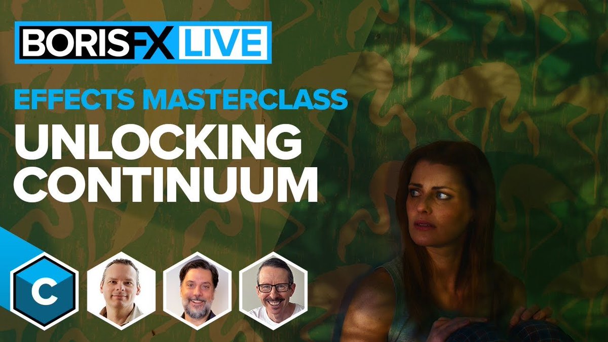 📺 Boris FX Live⁠
📆 Thurs, Aug 15th
🕑 2pm ET ● 11am PT⁠

Learn the insider secrets that make Continuum’s comprehensive toolkit stand out w/ <a href="/nickharauz/">Nick Harauz</a>, <a href="/Motionworks/">John Dickinson</a> &amp; Ben Brownlee. 
 
🎁 Win the Boris FX Suite or Continuum ➡️ bit.ly/3Ap20gb

#videoediting #VFX
