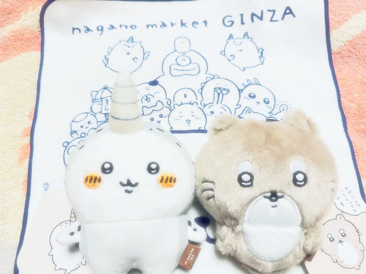 ナガノマーケットginza お迎えしたマスコットたち #キョンシーな