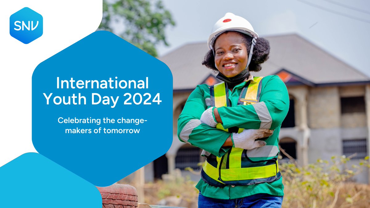 On International Youth Day, we celebrate the limitless potential of youth to lead change 🌍.

Read this blog by Andre de Jager, SNV's Director Technical expertise, emphasizing the importance of empowering youth to create a better, more equitable world.

🔗snv.org/update/gen-z-t…