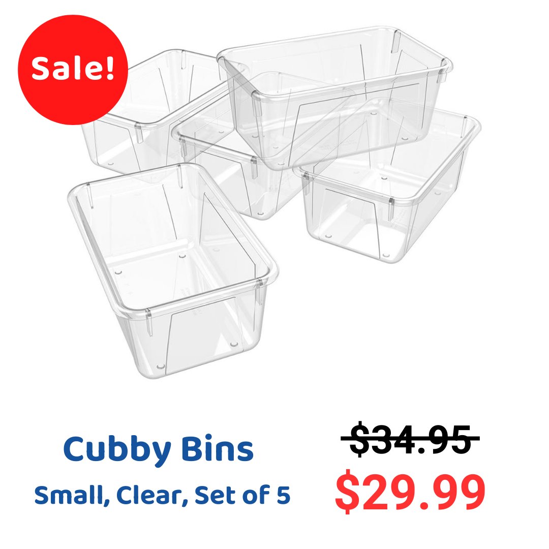 QltyClassrooms's tweet photo. Tame the chaos!
Organize your classroom with teacher resources. From essential supplies and vibrant decorations to handy bins &amp; baskets, everything you need is on sale now! Shop now: https://t.co/ZObrg2LXUu https://t.co/cDNdY8hHEK