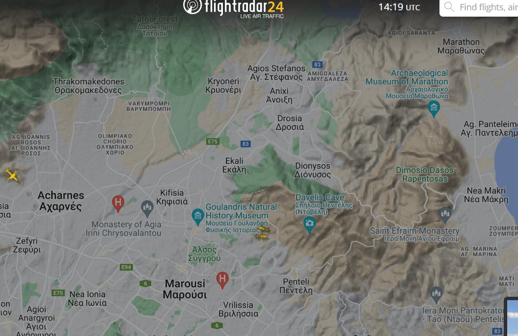 εδώ βλέπετε τα 32 "εναέρια μέσα" ντάξει φαίνονται μονο τα 2 τα υπολοιπα 30 είναι φανταστικά #διπλης
#φωτια