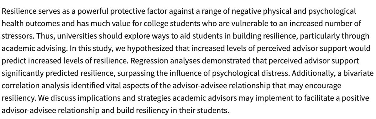 NACADA Journal tweet media