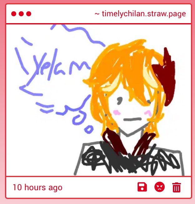 TimelyChilan's tweet photo. he's thinking about her everyday (he blushes cause he loves her a lot, also because she's attractive to him)
thank you anon for the doodle though!! :)
#Chilan #Yelanchi https://t.co/E94a2FMcWR