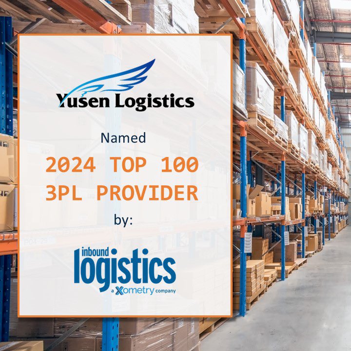 Yusen Logistics (@yusenlogisticsa) on Twitter photo We’re proud to be recognized as one of the Top 100 3PLs by <a href="/ILMagazine/">Inbound Logistics</a>. This achievement is thanks to the hard work of our Yusen Logistics teams worldwide, who provide superior solutions for our customers every day. Read: yusen-logistics.com/us_en/insights… We’re proud to be recognized as one of the Top 100 3PLs by <a href="/ILMagazine/">Inbound Logistics</a>. This achievement is thanks to the hard work of our Yusen Logistics teams worldwide, who provide superior solutions for our customers every day. Read: yusen-logistics.com/us_en/insights…