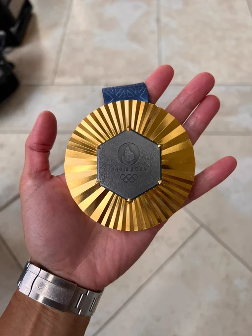 An Olympic gold medal.