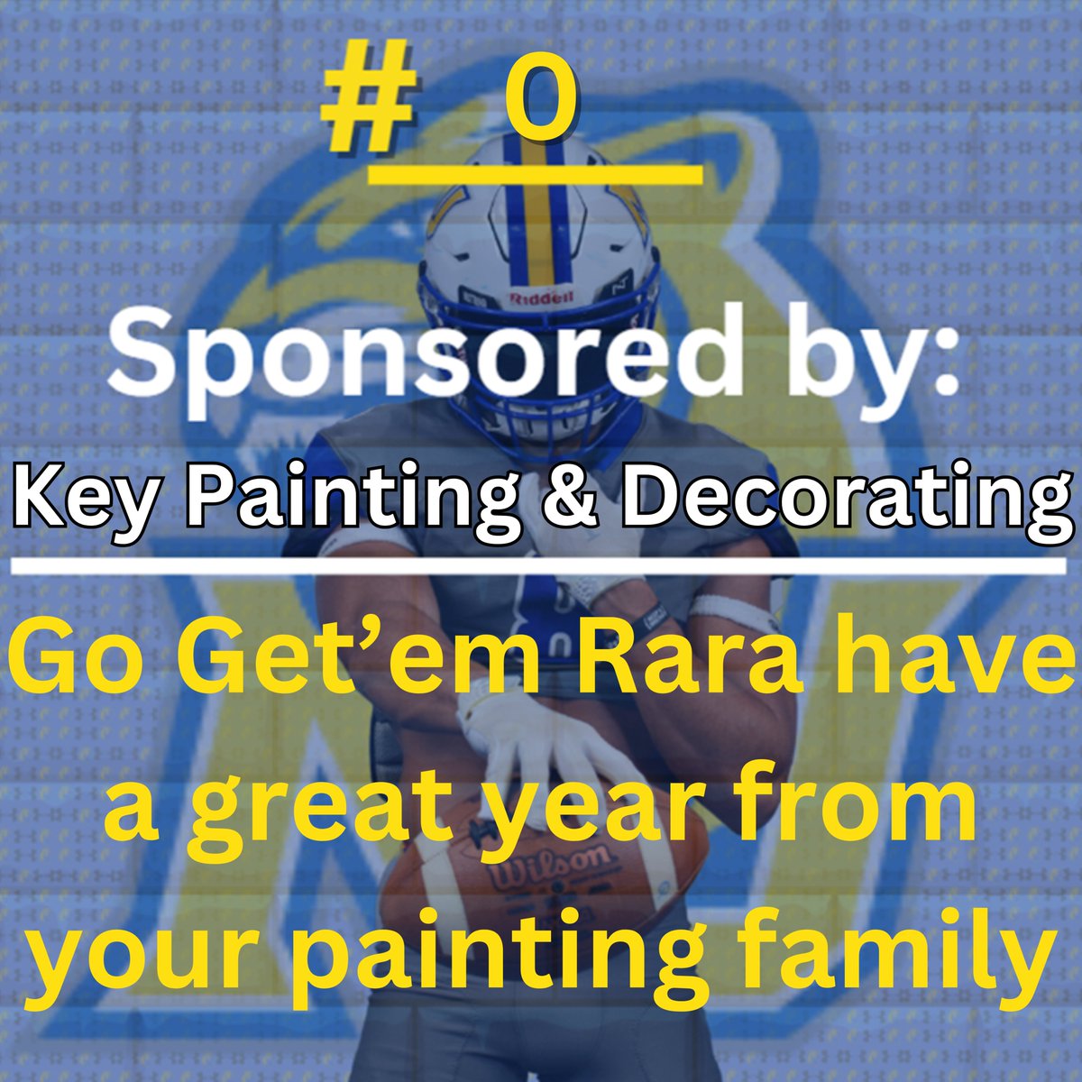Misericordia University Football (@mucougarsfb) on Twitter photo Thank you to Key Painting & Decorating for your sponsorship of #0 JR DL Zach Anspach (<a href="/AnspachZach/">Zach Anspach</a>)
If you are interested in sponsoring a Jersey click HERE⬇️ Misericordia Football Jersey Sponsorship misericordia.edu/football-jerse… Thank you to Key Painting & Decorating for your sponsorship of #0 JR DL Zach Anspach (<a href="/AnspachZach/">Zach Anspach</a>)
If you are interested in sponsoring a Jersey click HERE⬇️ Misericordia Football Jersey Sponsorship misericordia.edu/football-jerse…