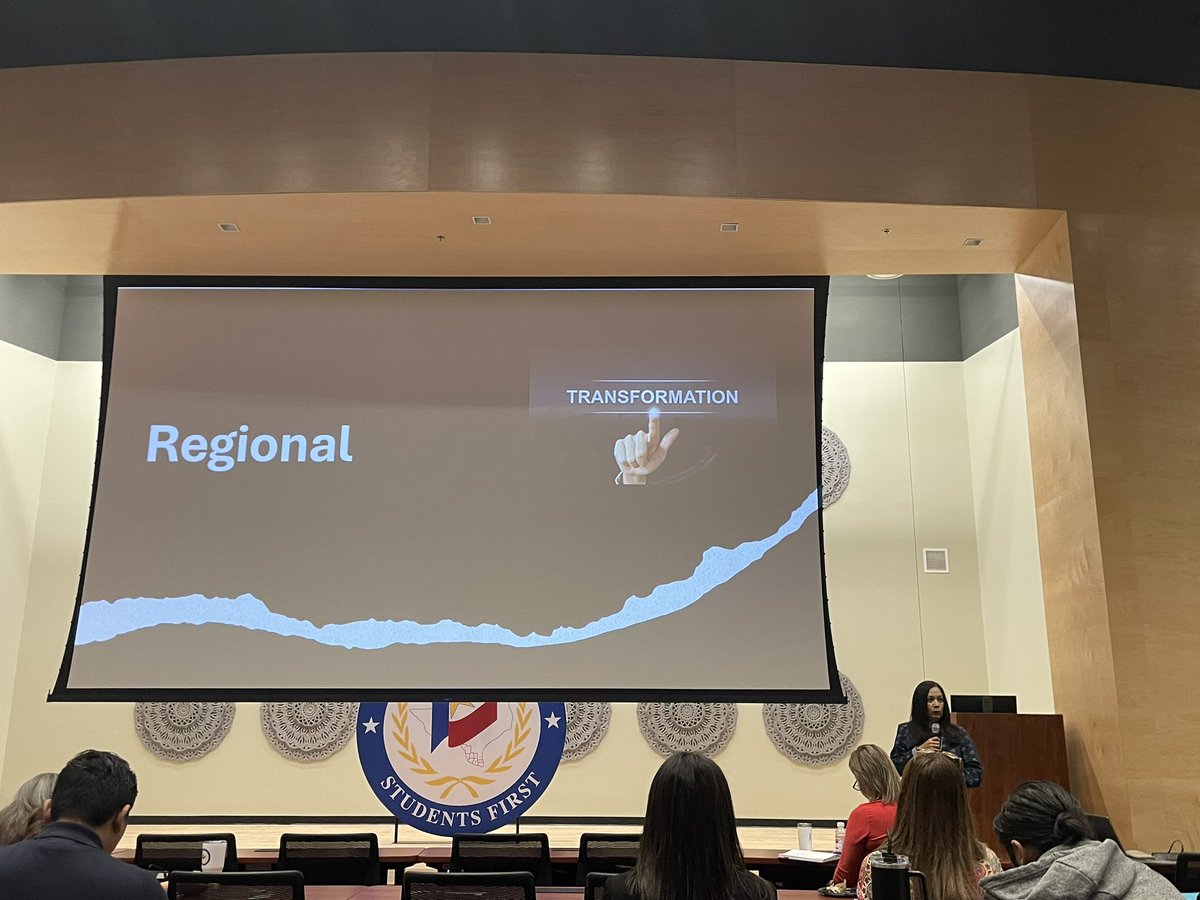 Regional transformation is our North Star ⭐️ <a href="/RegionOneESC/">Region One ESC</a>