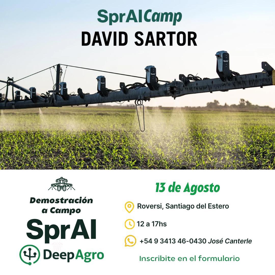 mamarcos11's tweet photo. La jornada donde los clientes de SprAI® abren sus puertas para contar cómo fue su experiencia durante la campaña.
Abierto para público en general,
Mañana en Roversi, Santiago del Estero https://t.co/HQeYZeBwHq