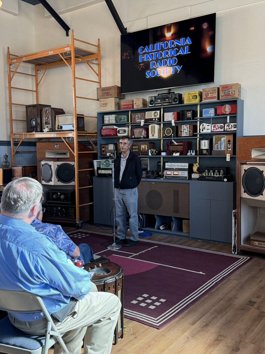 California Historical Radio Society (@calradiohistory) on Twitter photo CHRS recently hosted a Celebration of Life for CHRS and <a href="/BayAreaRadioHOF/">Bay Area Radio HOF</a> Class of 2010 member Art Lebermann.
Art was an invaluable member of CHRS - a nice group joined us as we remembered and shared 'Art' stories. CHRS recently hosted a Celebration of Life for CHRS and <a href="/BayAreaRadioHOF/">Bay Area Radio HOF</a> Class of 2010 member Art Lebermann.
Art was an invaluable member of CHRS - a nice group joined us as we remembered and shared 'Art' stories.