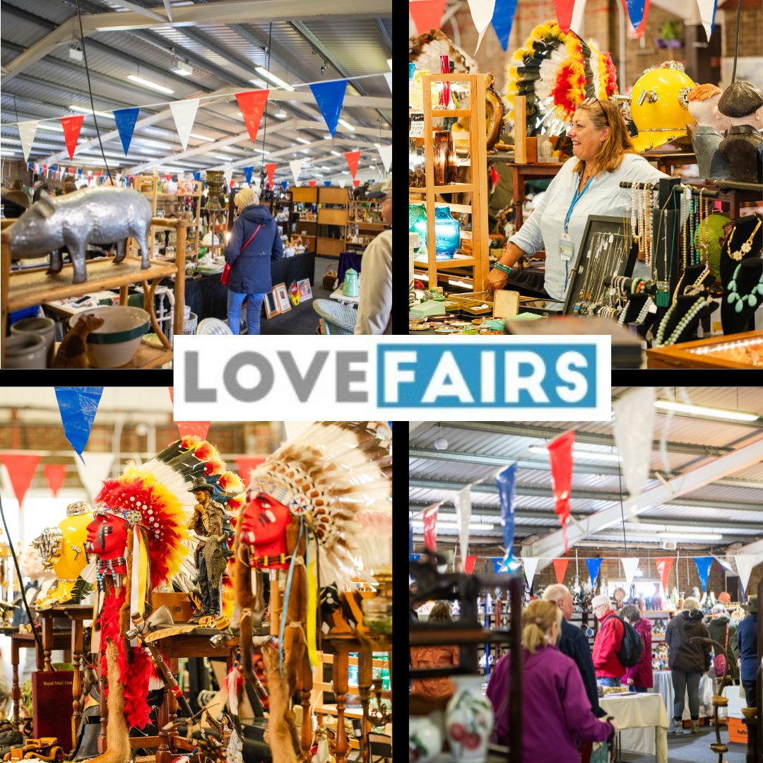 Do you love shopping for amazing antiques?
 Come along to the Antiques and Collectors Fair hosted by Love Fairs over the weekend of the 31st August- 1st September, to find some treasures.  

For more information, head over to their website ✨ bit.ly/3WTmdDy