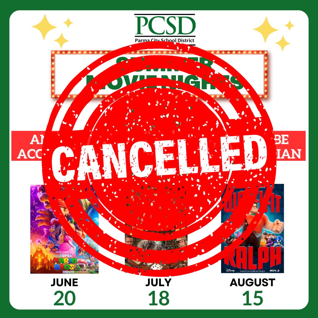 Due to the storm damage at Byers Field last week, we’re sorry to announce that this Thursday's (8/15) Movie Night has been cancelled for everyone’s safety. We apologize for the inconvenience and thank you for your understanding.