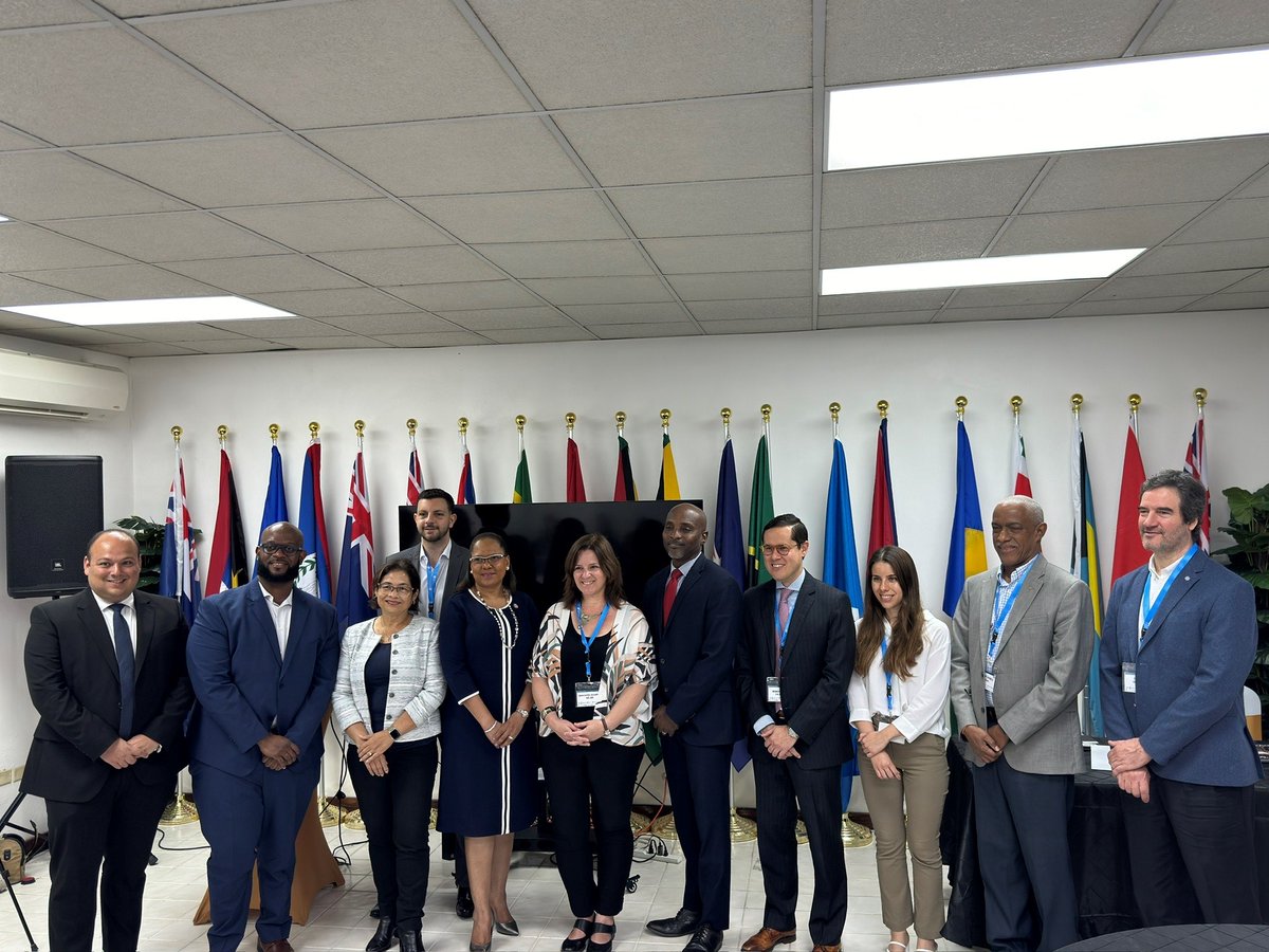 eLAC_CEPAL's tweet photo. The First Caribbean School of Digital Transformation and Innovation co-organized by ECLAC begins today, uniting policymakers to accelerate digital progress and transformation in the region. #ECLAC  #Caribbean #Innovation https://t.co/6jy9bR9omF