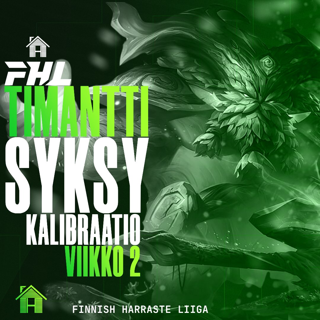 Tänään [FHL] pelejä näkyy seuraavasti! 

Team Gromp Academyn pelejä:
📺 twitch.tv/mirppaaax

Filli Rulettin pelejä:
📺twitch.tv/vvomena

<a href="/IGZ_esports/">IGZ esports</a>  POV:
📺twitch.tv/tebz188

Pelit alkaa Klo 18:15 ->