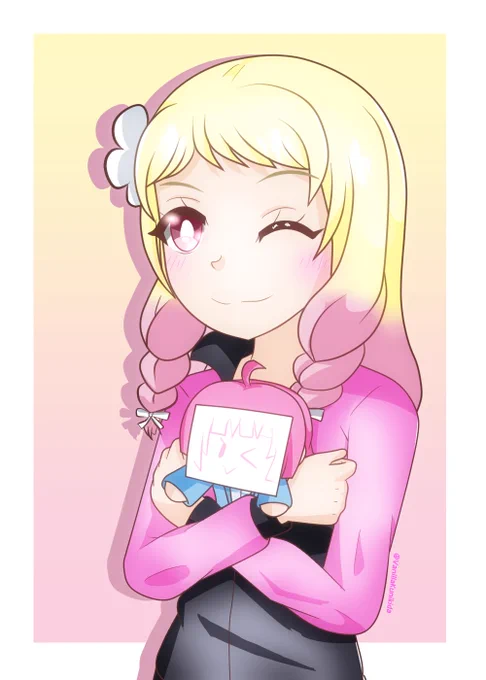 (Commission) Oninatsu and smol rina#Liella 