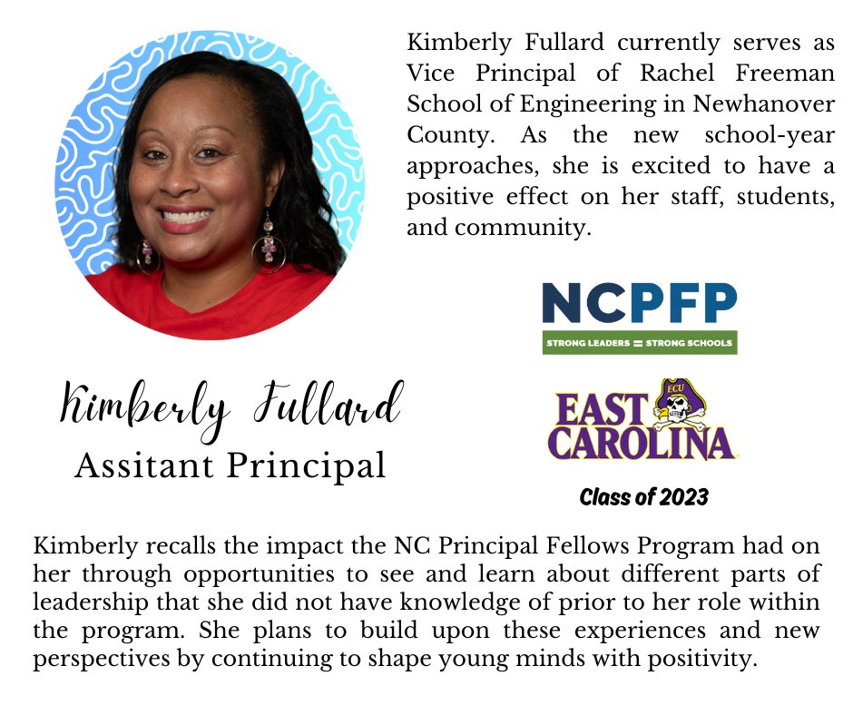Alumni Spotlight -- <a href="/NewHanoverCoSch/">New Hanover County Schools</a> Assistant Principal, <a href="/kfullard7/">Kimberly Y. Fullard</a>!