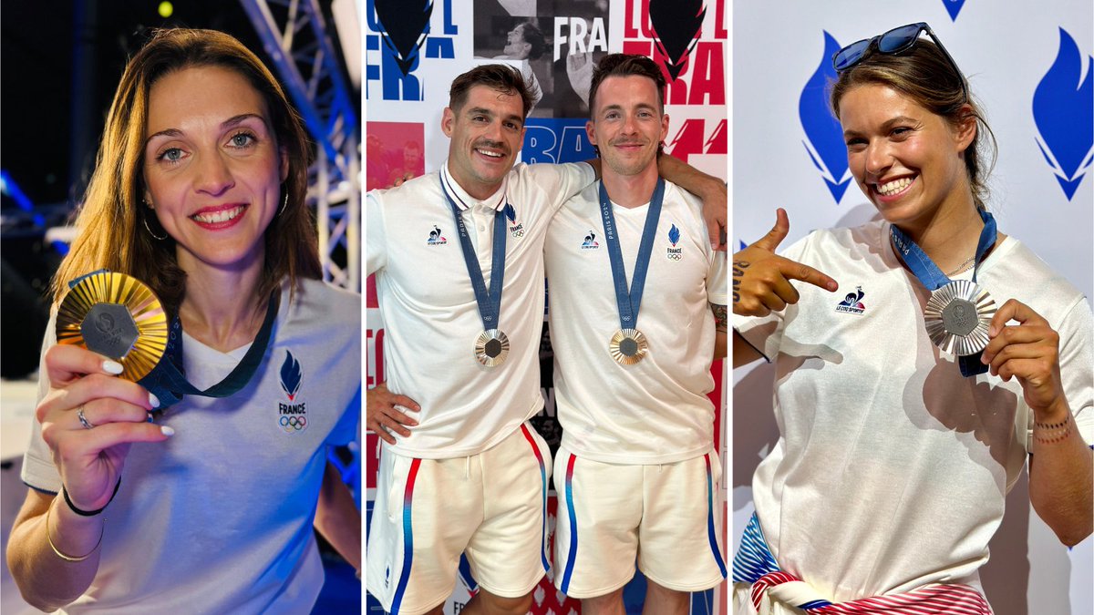 Plus d’un tiers des médailles françaises ont été remportées  par des athlètes militaires !
 C’est une performance exceptionnelle pour les sportifs de haut niveau de la défense (SHND).

🏅 Au compteur : 3 titres individuels,  1 par équipe, 5 de vice-champions olympiques et 12
