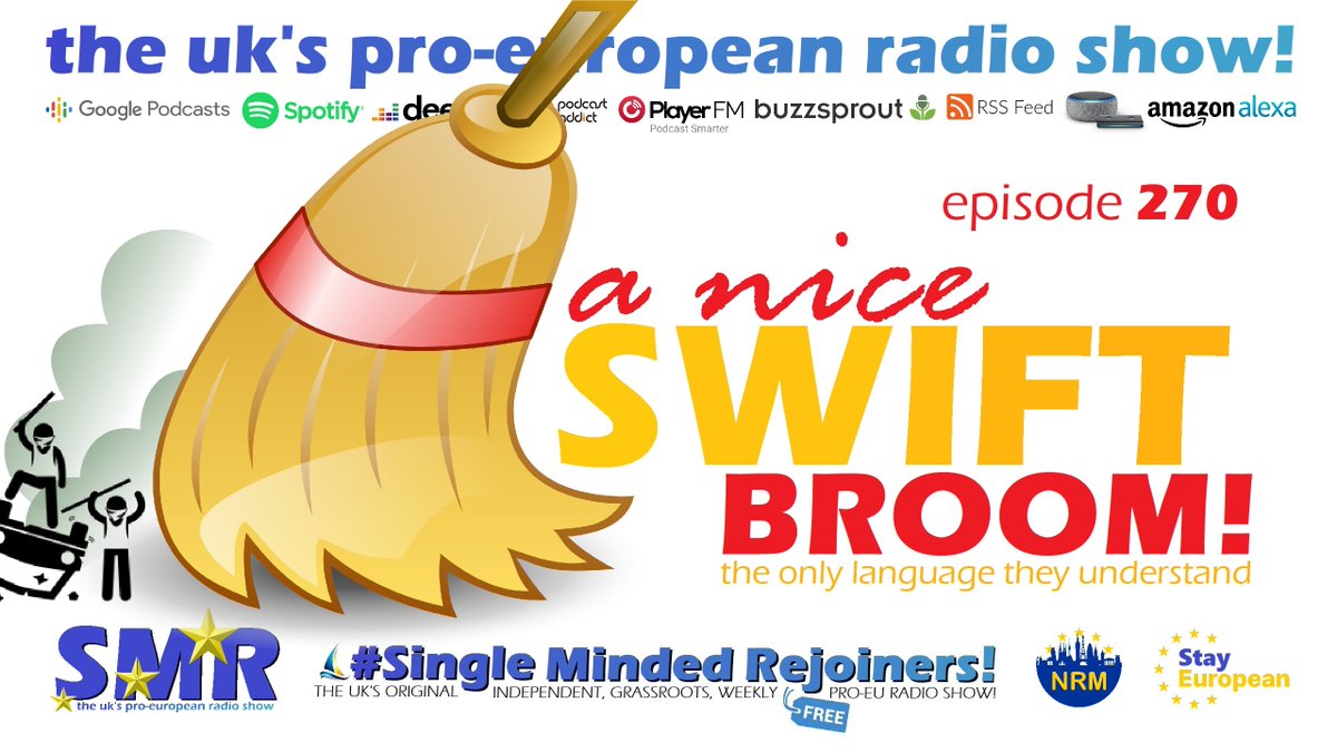 NEW! This week we've done our homework and figured out exactly who's to blame for Farage's "Broken Britain." Ball's in your court, Keir! 🥎

Listen FREE! 👉 linktr.ee/smrrejoinradio 🎧 and if you enjoy it, help us make #ProEU radio! Join us from just £1.50 via the above link! 🇪🇺