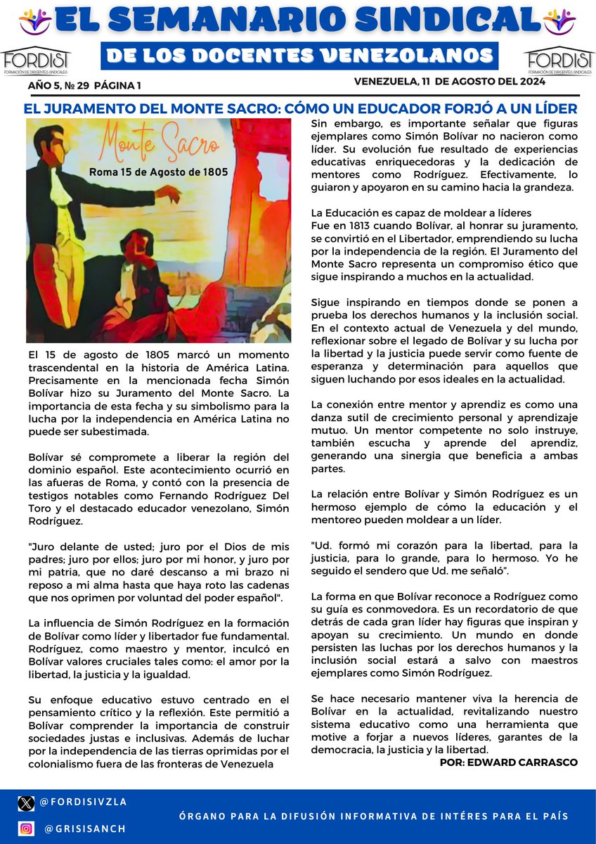 InformativoDoc's tweet photo. 📰 Fuente: @fordisivzla
✏️ Bono no es Salario
✏️ Salario digno
✏️ Cestaticket para los jubilados
✏️ Firma del Contrato Colectivo Indexado
✏️ Activación del HCM
✏️ Reintegro de beneficios eliminados por la Onapre
✏️ Arts. 89 y 91 de la CRBV
🔗 https://t.co/6OfYQSYvAS https://t.co/GZsjheZR4G
