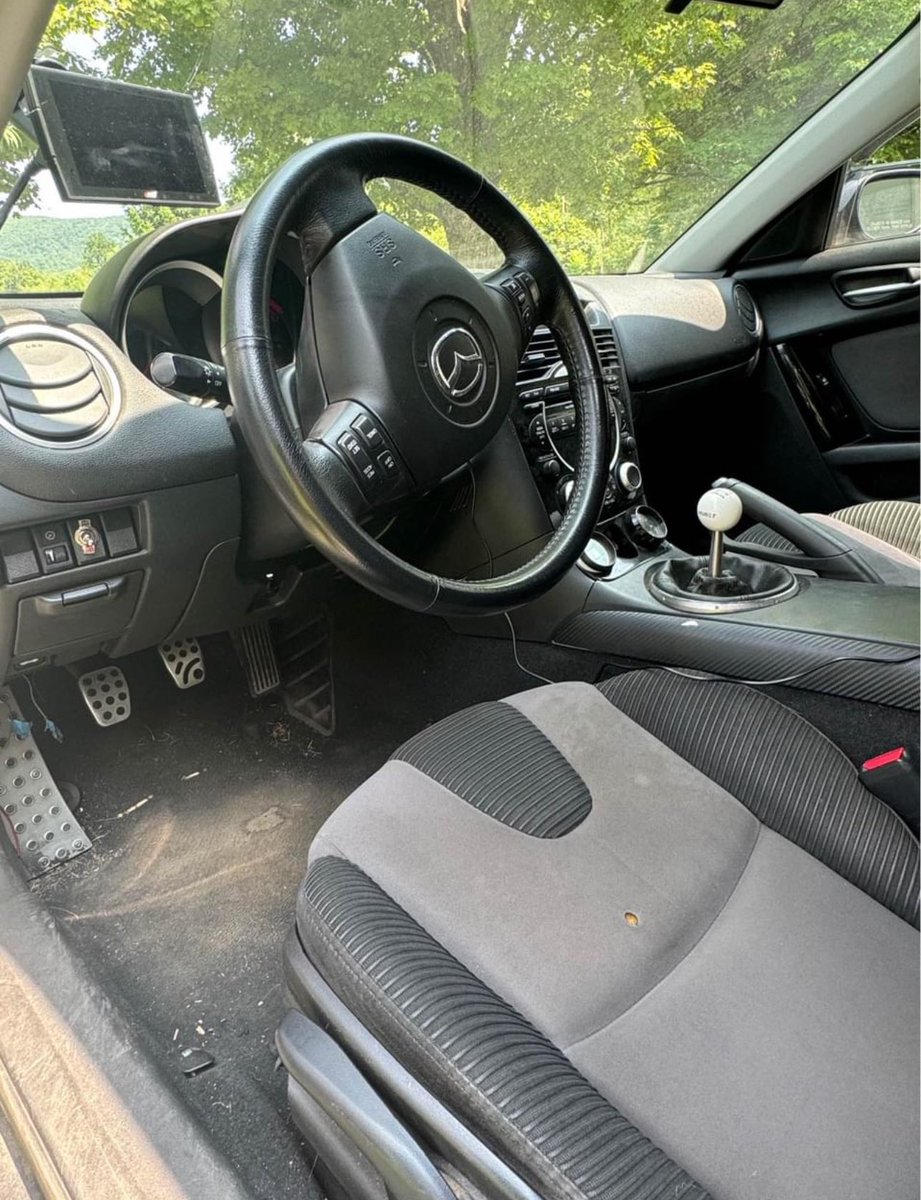 Here is a turbocharged LS swapped 2005 Mazda RX-8 that makes 700+ horsepower. The seller is asking $22,000.