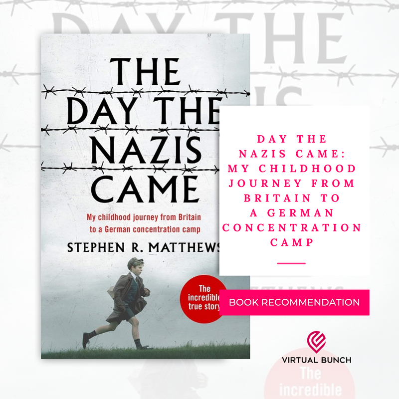 TheVirtualBunch's tweet image. By the time Stephen Matthews was six years old, the Luftwaffe had attacked his home. 

📖 Get your copy of this unique memoir written by Stephen R. Matthews.
virtualbunch.com/favourite-book…

#VirtualBunch #BookRecommendation #IslandLiving #IslandCharm #ChannelIslands #Guernsey