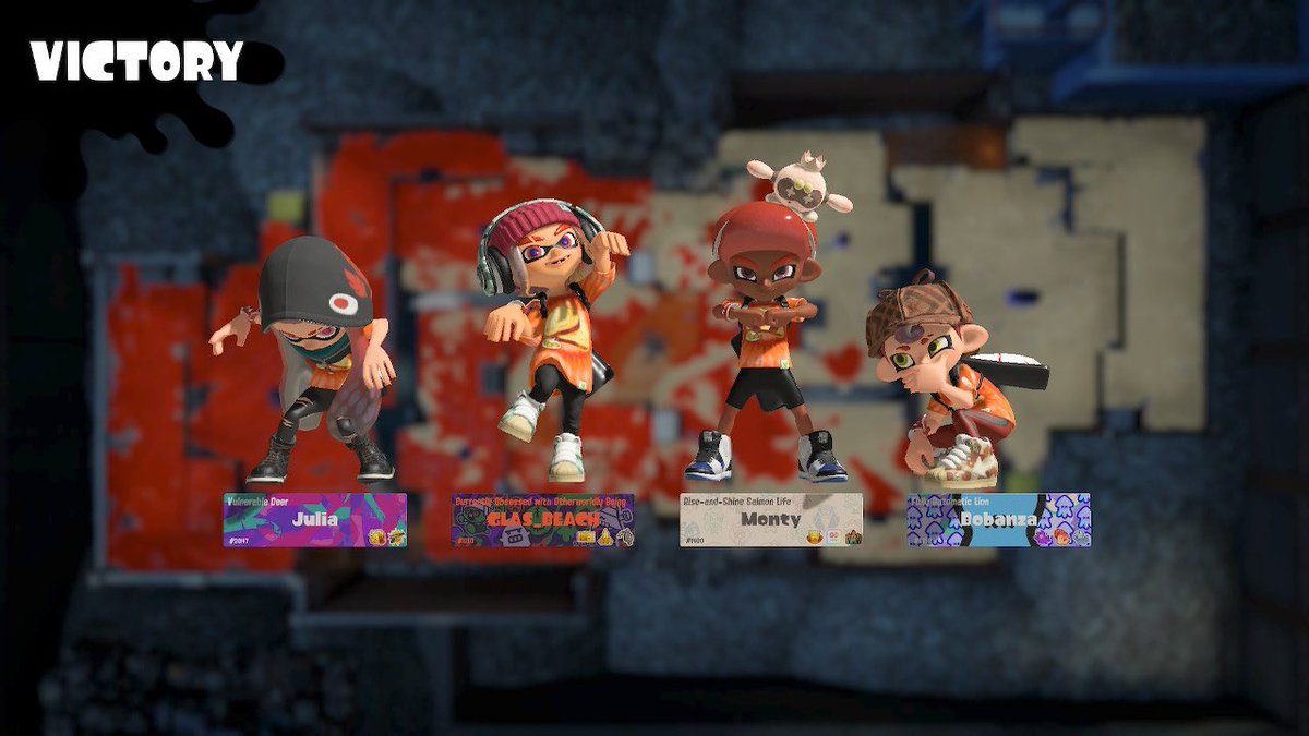 LemmyFan123's tweet photo. Snapshots from yesterday.
#TeamBread #Splatfest #Splatoon3 #NintendoSwitch https://t.co/S3PWNAIQaU