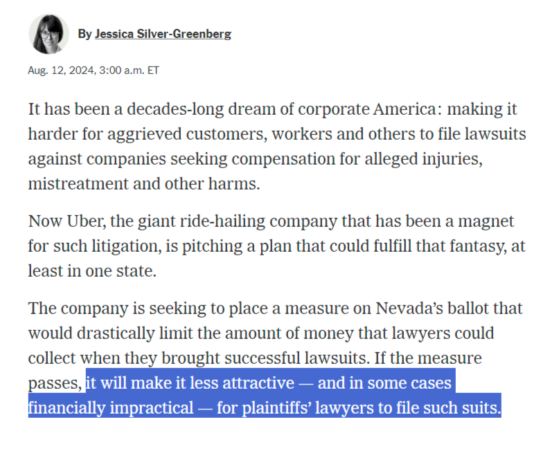 Uber's plan to avoid sexual harassment lawsuits is to prevent the lawsuits instead of the sexual harassment