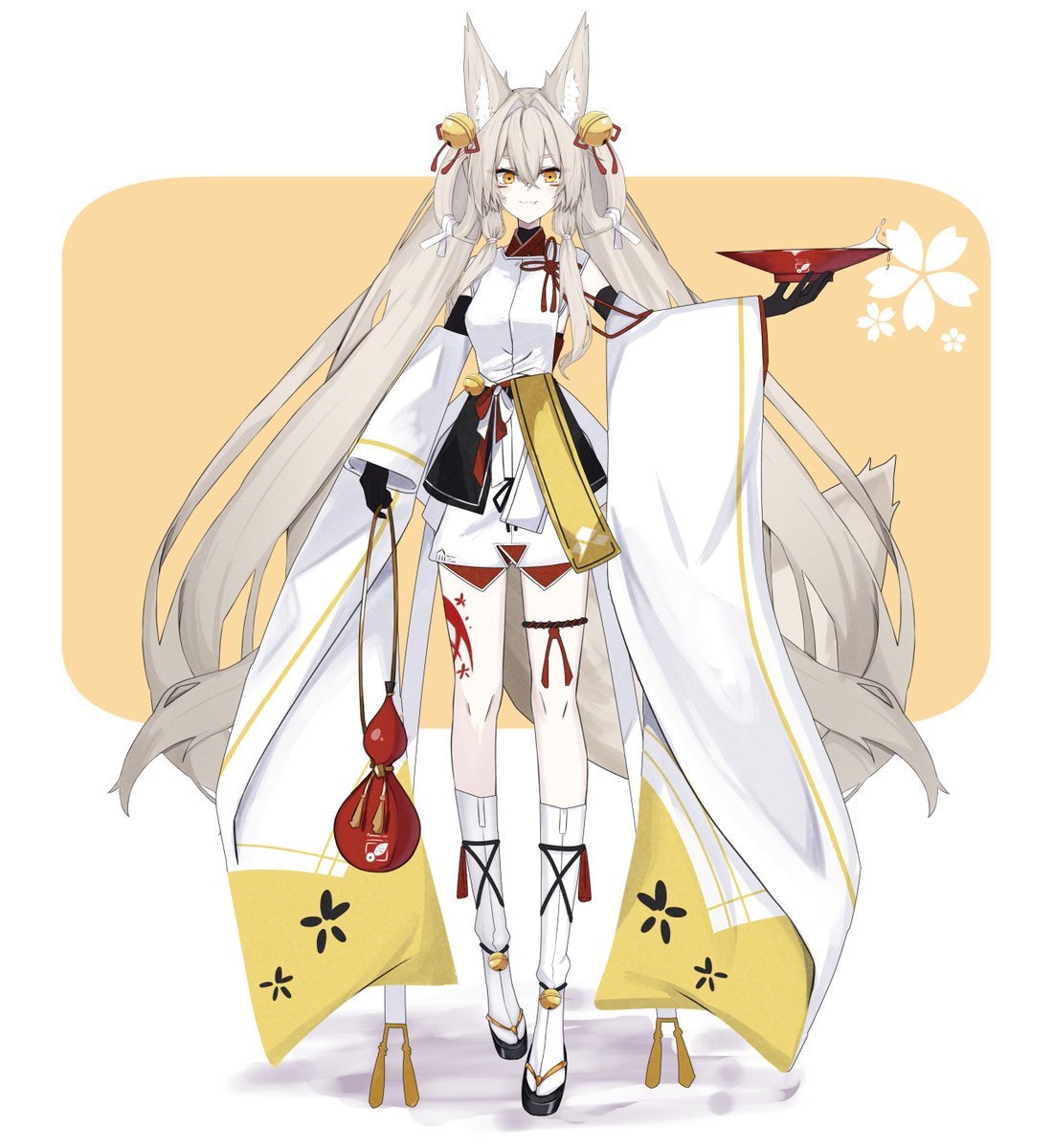 My OC Kitsune-MIKO