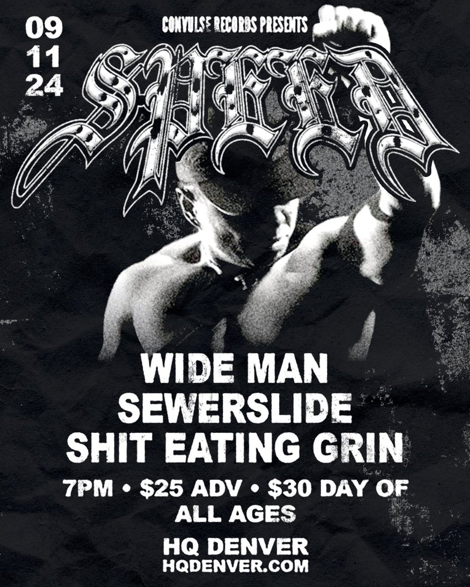 Convulse Records Presents tweet media