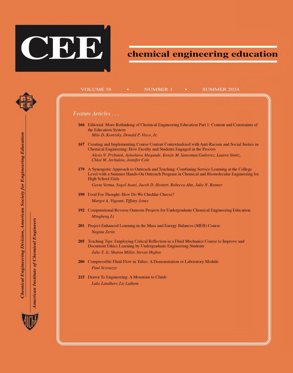 The Summer 2024 issue is out NOW! We'll be featuring articles from this issue in the coming days, but you can grab it here for your plane ride or beach read as we continue to enjoy the summer! 😎 journals.flvc.org/cee/issue/view…