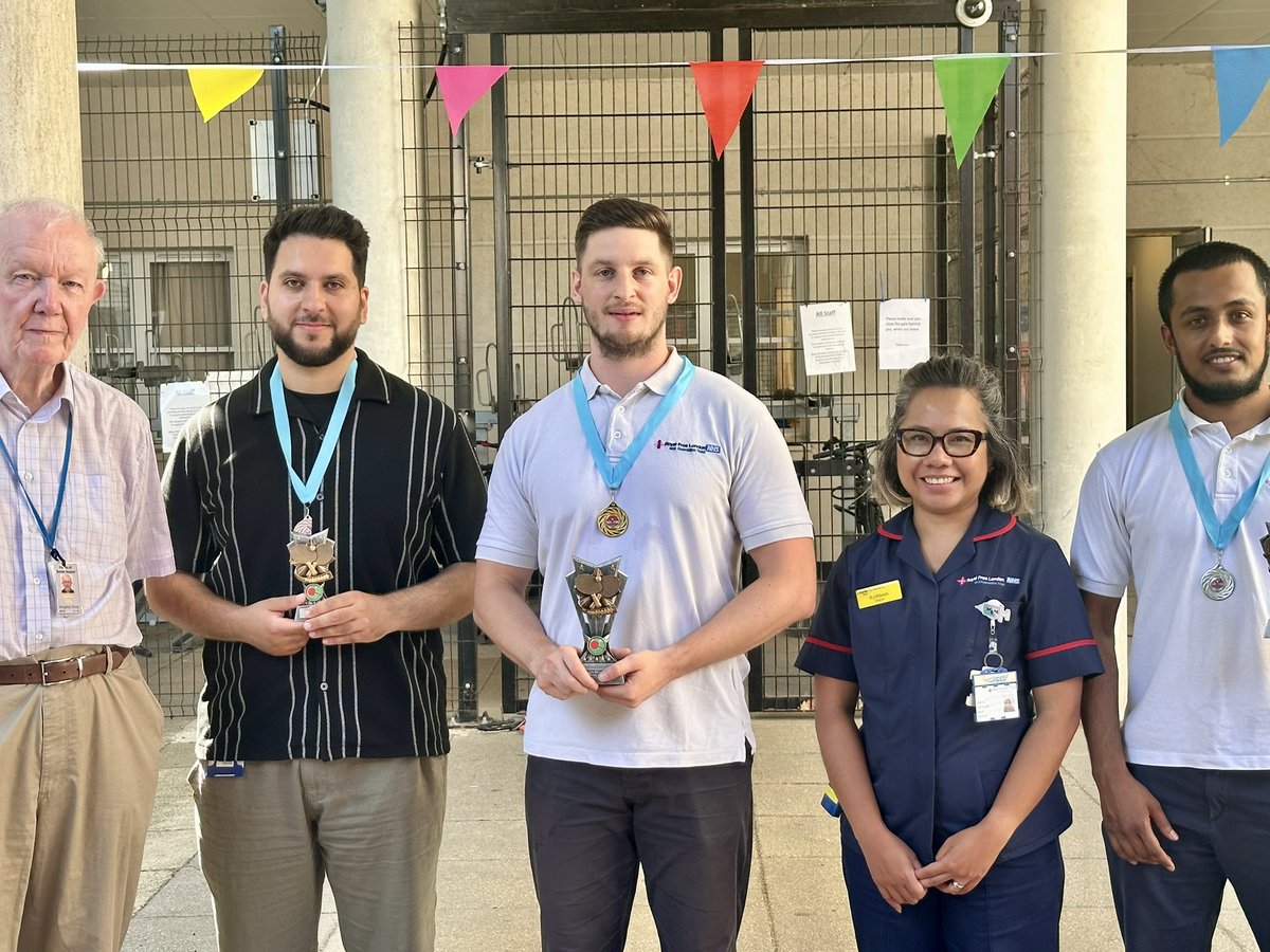 KathleenRona's tweet image. Congratulations to all the winners of the Barnet Hospital Table tennis tournament. And. Thank you to  24 staff who participated. #rfh #barnethospital