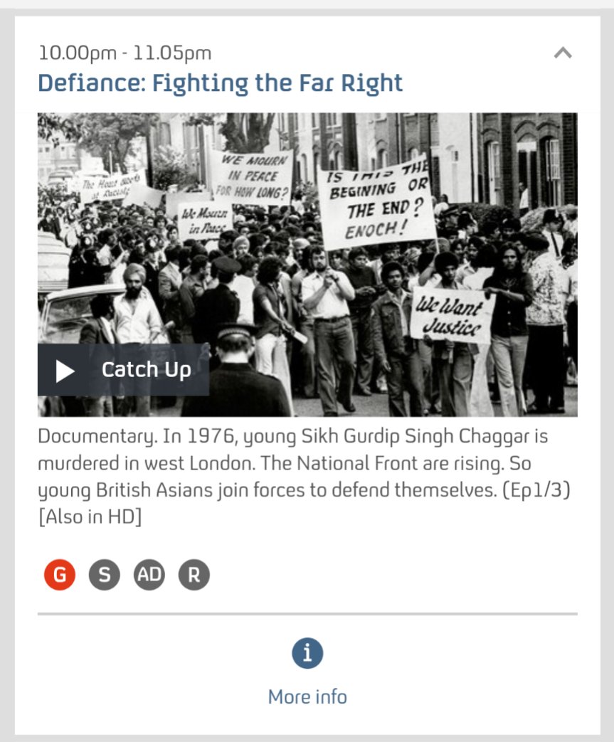 Channel 4 is repeating this 3 part series, starting tonight at 10pm (for any interested parties)